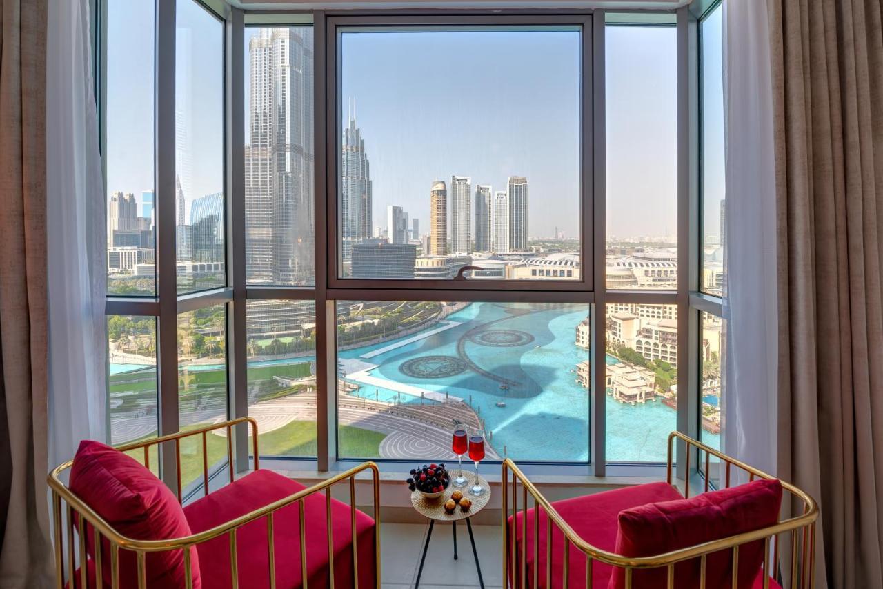 Durrani Homes - Luxe Living With Burj Khalifa And Fountain View - Third Room Without Partition Дубай Екстер'єр фото
